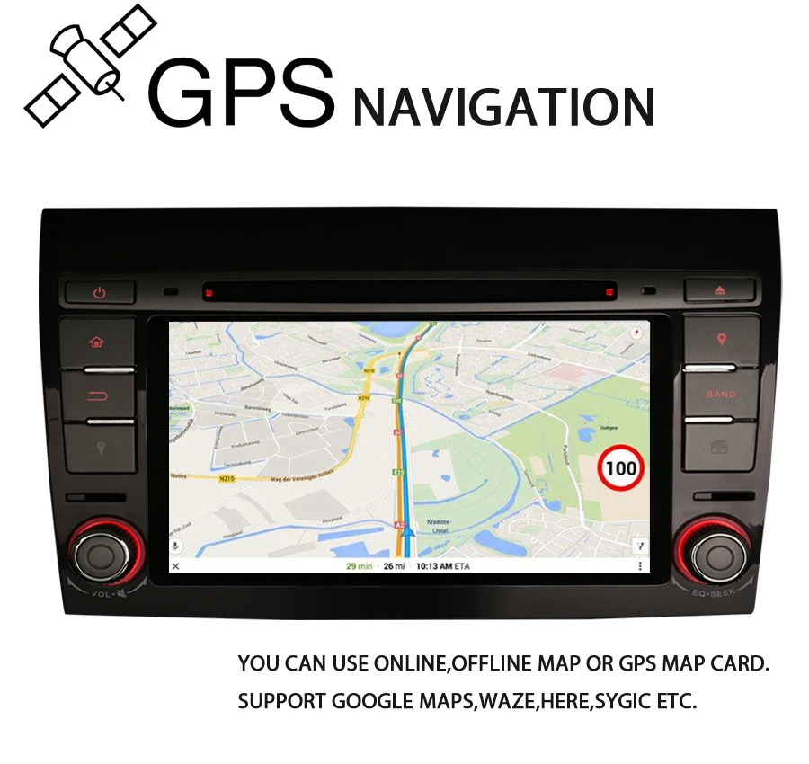 8 ядерный Android 0 Авторадио спутниковый навигатор DAB + Автомобильный GPS плеер для Fiat