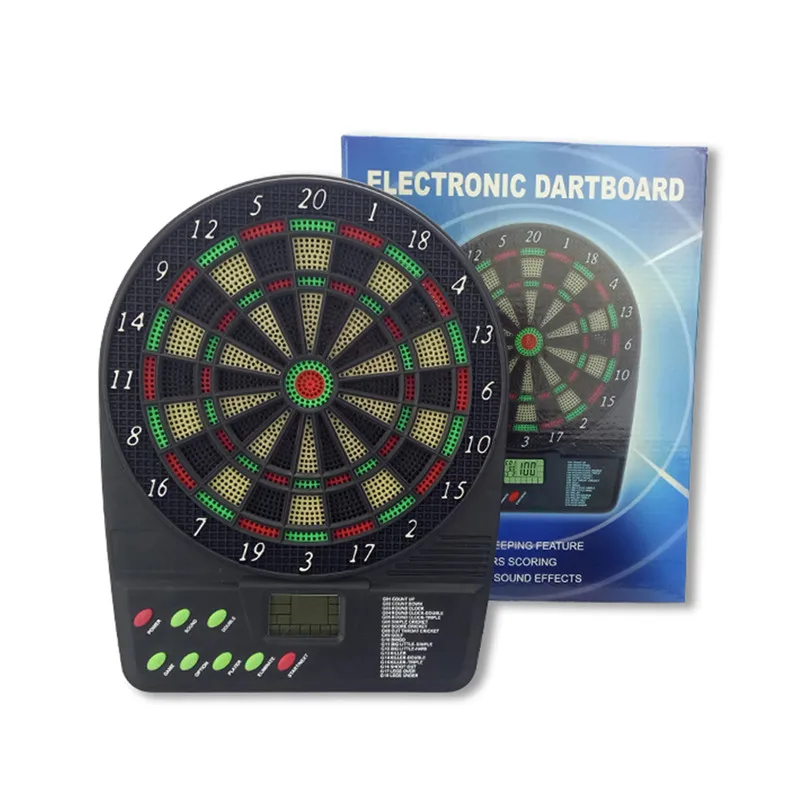 Питание Dartboards мягкий наконечник доска с HD ЖК-дисплеем и 3 пластиковых наконечника дартс электронный дартс батарея