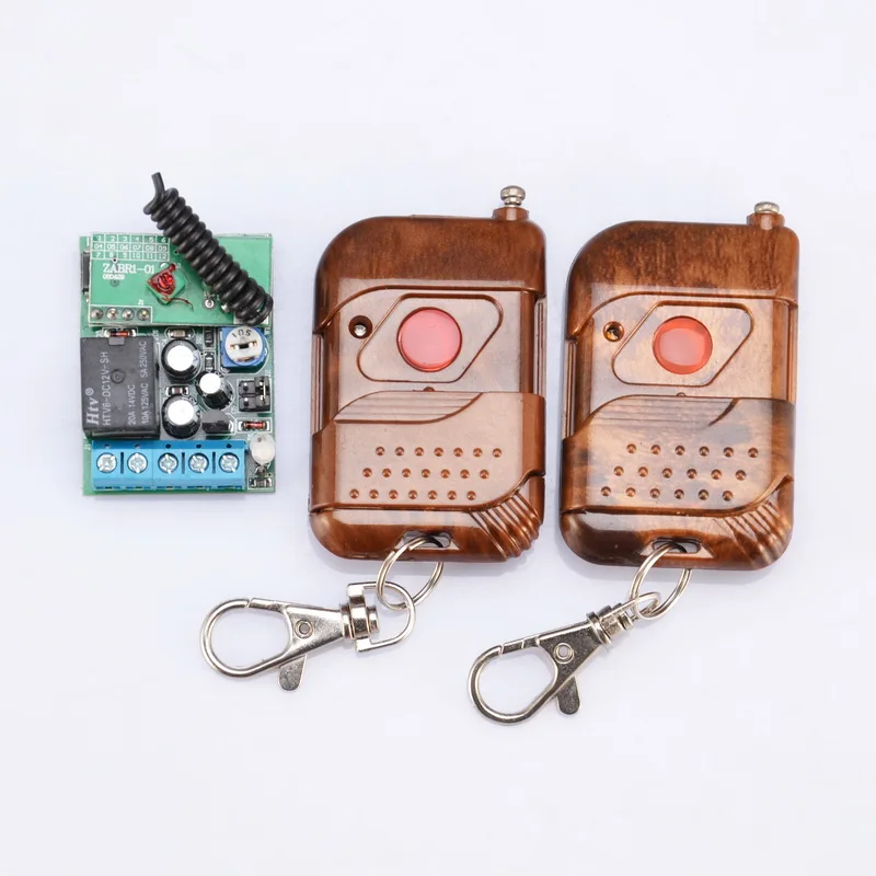 

DC 12V Wireless Remote Control System With Time Delay 3-12s Entrance Door Electric Control Lock