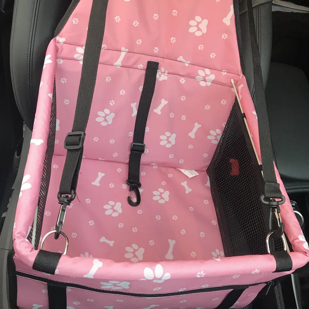 Pet Dog Car Carrier Seat Bag Waterproof Basket Safety Travelling Mesh Hanging Bags Dog Seat Bag Basket