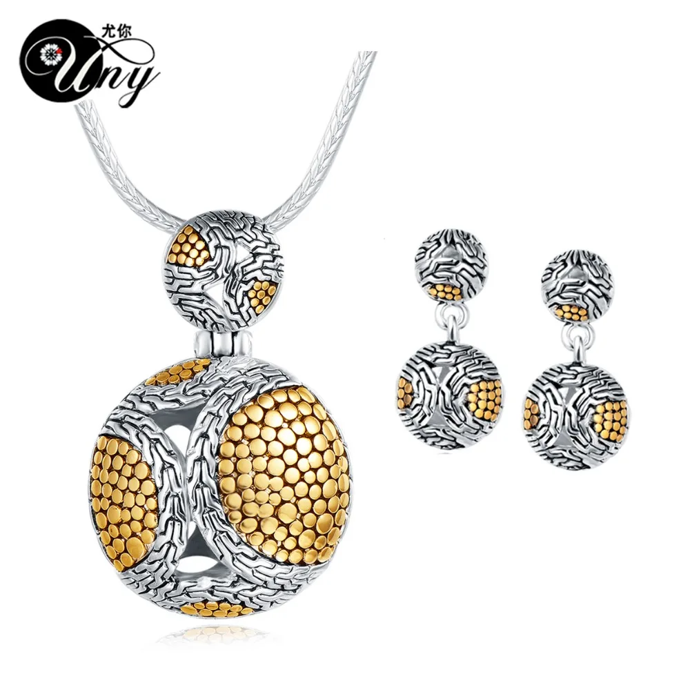 Uny Модные Изящные тон покрытием jewelries Наборы для ухода за кожей высокого качества