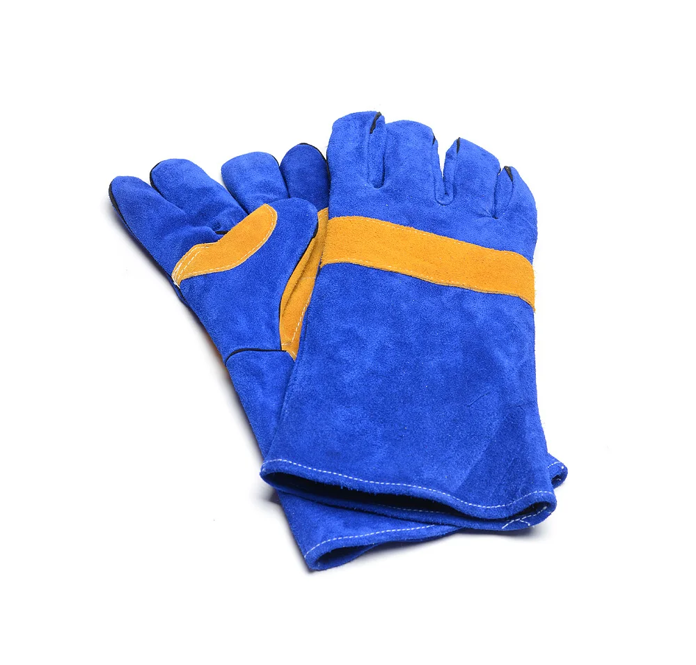 Safety Gloves For Working Welding Security Cowhide Workplace Safety Supplies (5)
