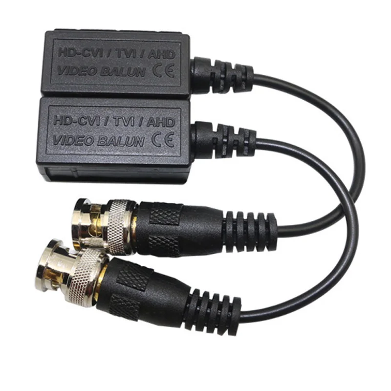 HD CCTV UTP Video Balun AHD TVI CVI CVBS 2.0MP 1080P 720P 1 канальный пассивный 100 шт./лот|Камеры