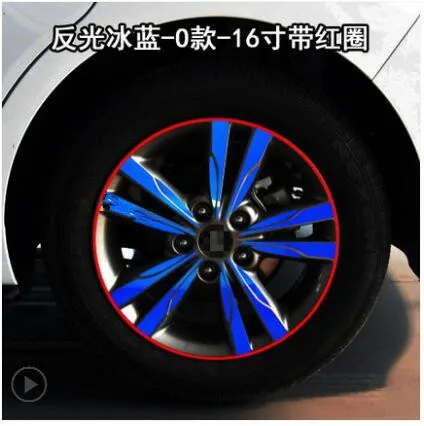 Яркие покрытые 16 дюймовые колеса/обода наклейка для Hyundai Elantra BA041A|rim sticker|sticker for