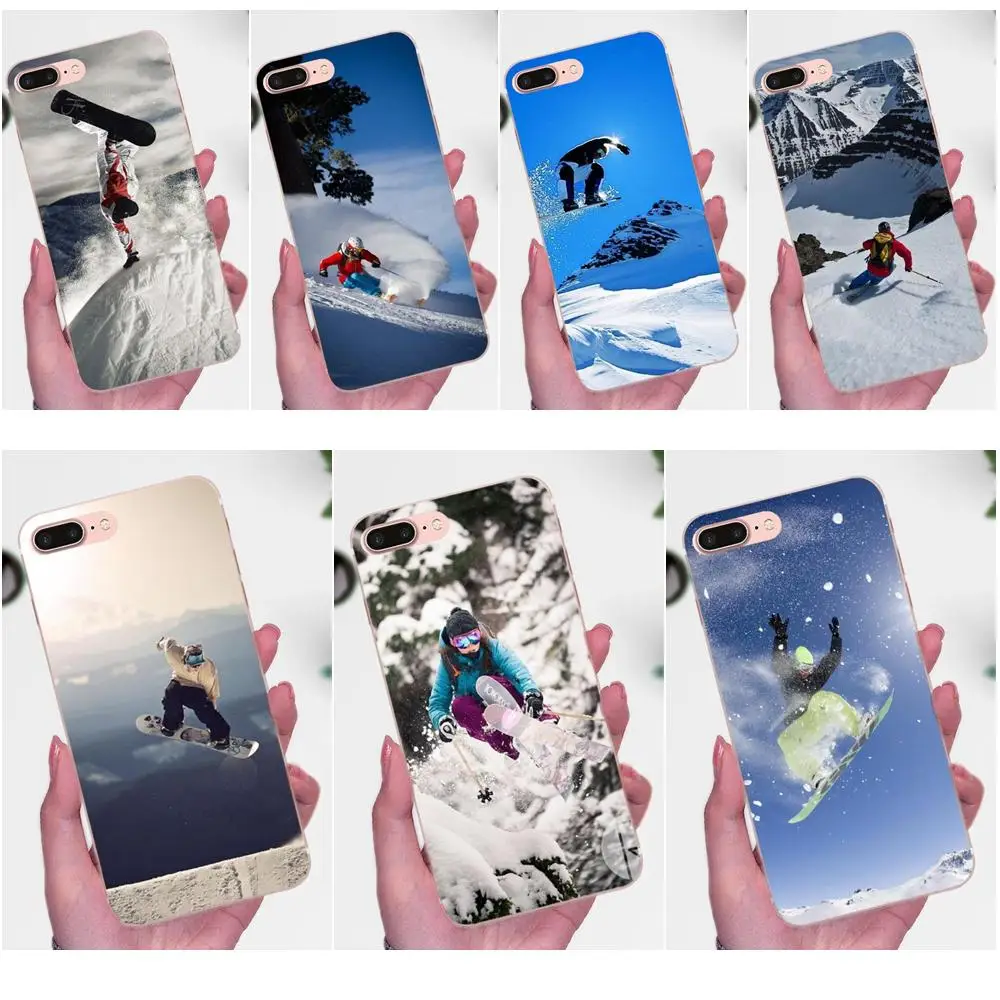 Лыжный сноуборд Snow Or Die для Galaxy J1 J2 J3 J330 J4 J5 J6 J7 J730 J8 2015 2016 2017 2018 mini Pro Аксессуары