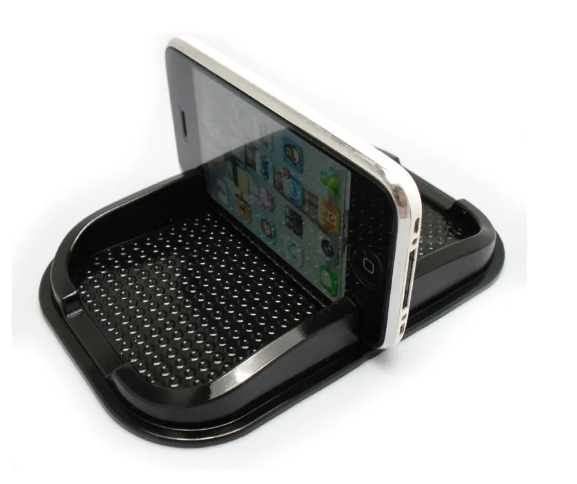 

1Pc Hot!!! New Black Car Accessories Mobile phone mat for Chery A1 A3 Amulet A13 E5 Tiggo E3 G5 for BYD cs35 luxgen 7 F3