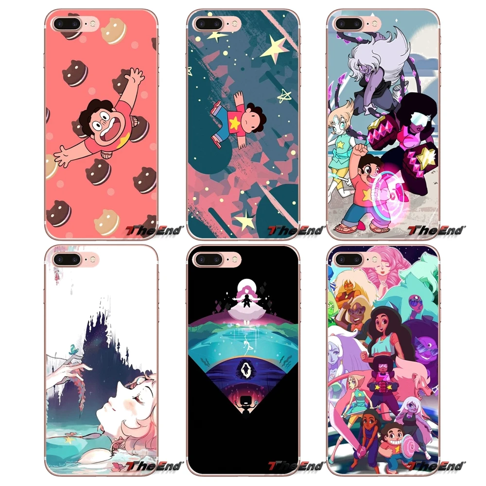 Мягкий чехол для Xiaomi Redmi 4 Steven Universe Amethyst Doodl 3 3S Pro Mi3 Mi4 Mi4i Mi4C Mi5 Mi5S Mi Max Note 2 | Мобильные