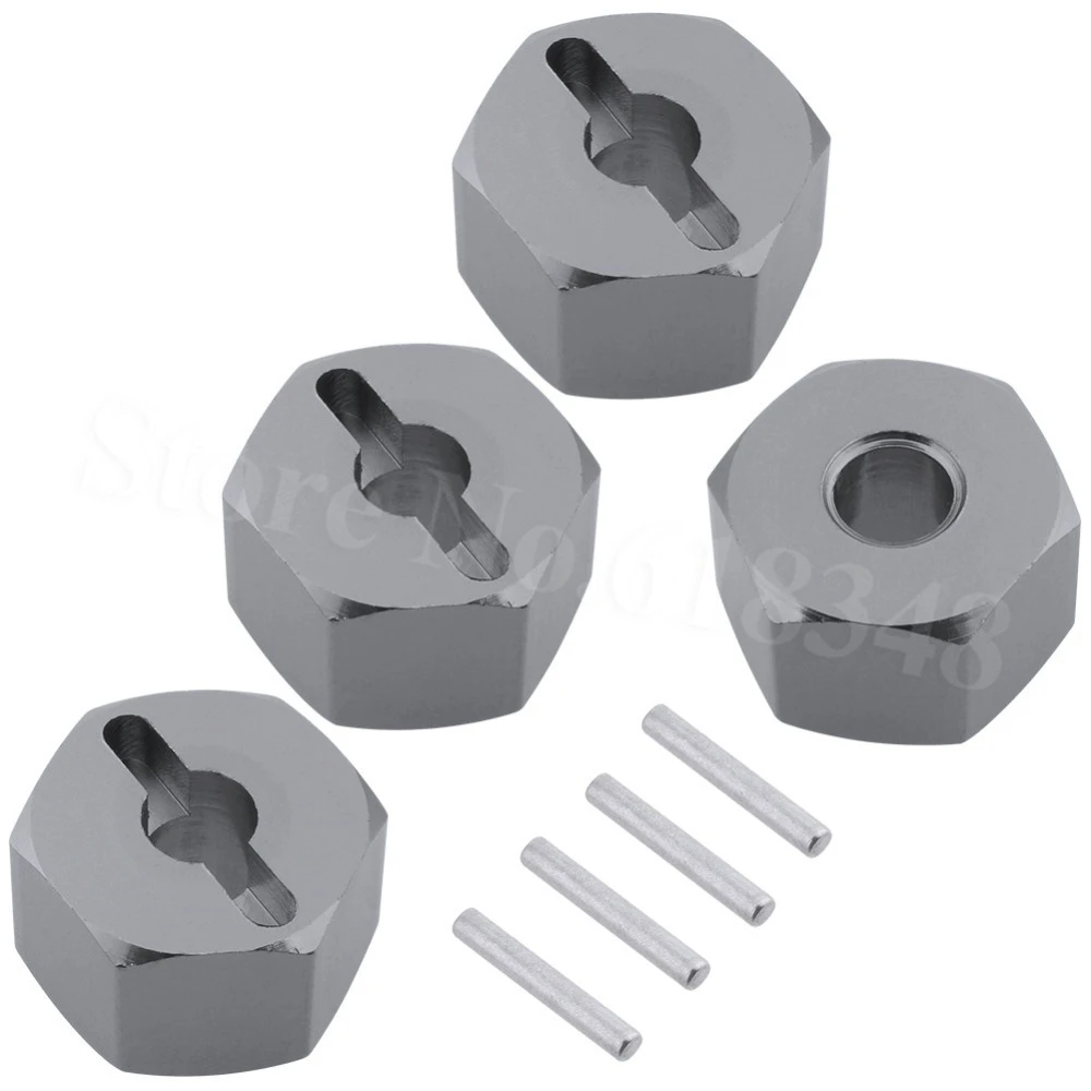 4pcs Rc Aluminum 14mm Wheel Hex Drive Hub Adapter Mount For Hpi Bullet 3.0  St Mt Remote Control Car Replacement Parts - Parts & Accs - AliExpress