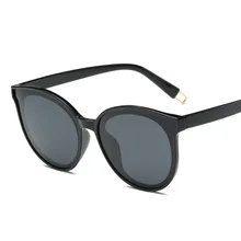 UVLAIK, круглые женские солнцезащитные очки с кошачьим глазом, большие солнцезащитные очки, женские брендовые дизайнерские очки, винтажные женские очки