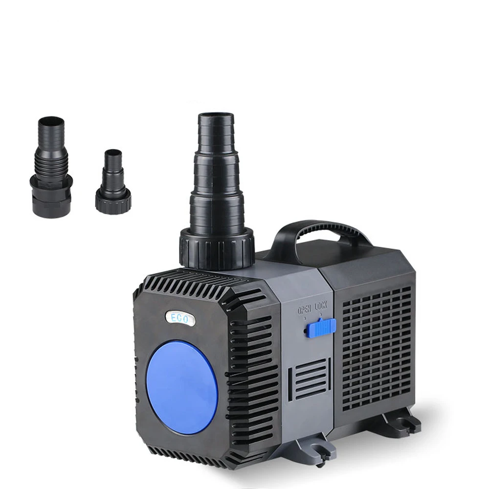 

NCFAQUA Amphibious ECO Pond Pump Submersible Aquarium Water Pump for Fish Tank Water Feature Garden Pond Frequency Pump 16000L/h