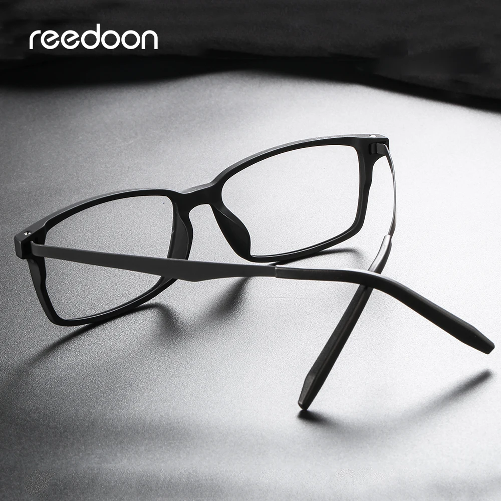 Reedoon оптический глаз очки рамки Сверхлегкий квадратный рецепт пластик Titanium TR90