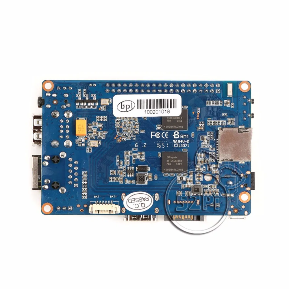 Умная док станция Banana Pi M2U четырёхъядерный процессор R40 2 Гб ОЗУ SATA Wi Fi Bluetooth 8 eMMC