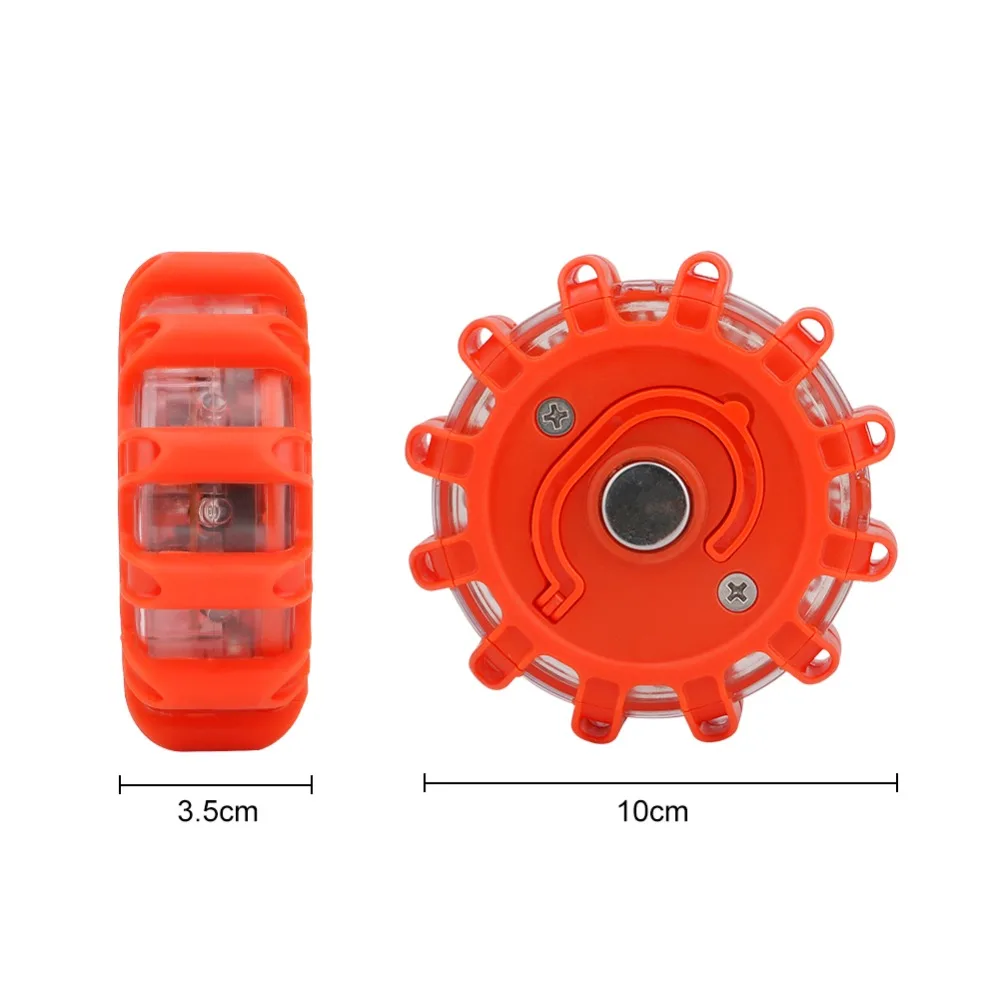 Светодиодный сигнаПредупреждение фонарь для безопасности дорожного движения, рабочий фонарик, сигнальные огни, аварийный диск, маяк с магнитом для автомобиля, морской лодки