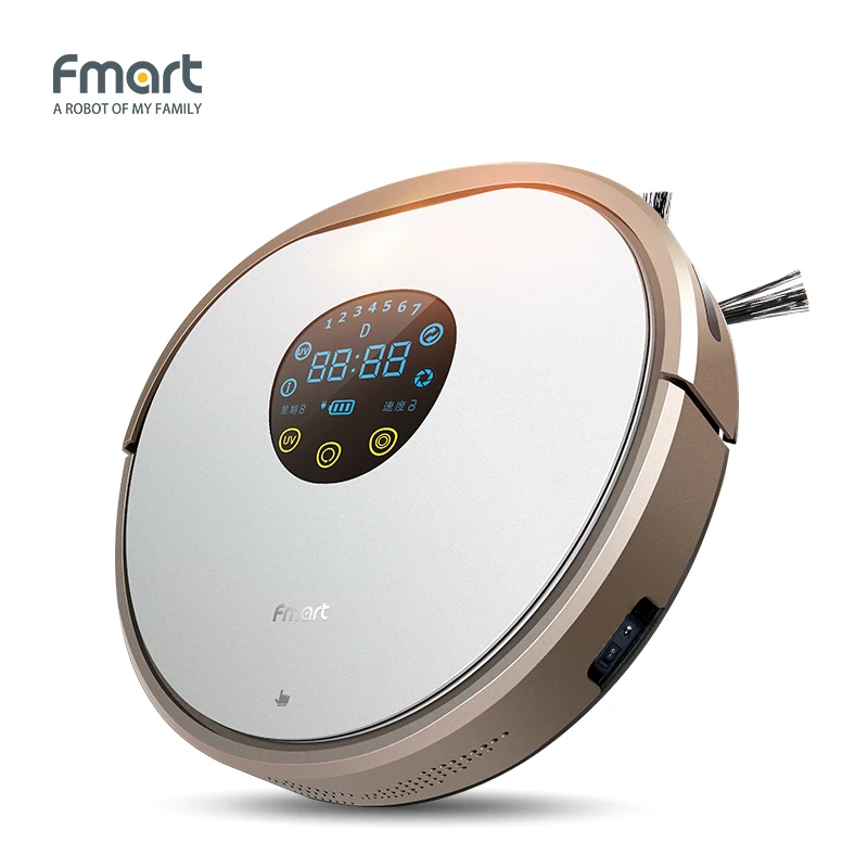 Fmart YZ V2 Robot Vacuum Cleaner For Home Cleaning Appliances Intelligent Cleaners Self Charge Side Brushs