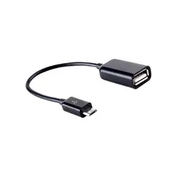 Micro USB мужчина к USB 2,0 женщина OTG кабель адаптер Кабели конвертер