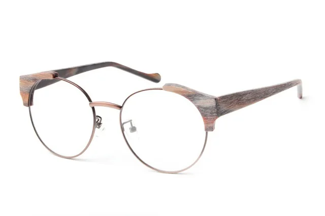 

2015 new style optical glasses, unisex wood-like optical glasses TF5355