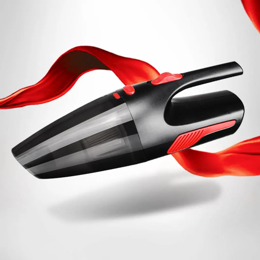 

Portable Wireless vacuum cleaner Automotive multi-function Wet Dry Dust Catcher with Light Cleaner 2018 New