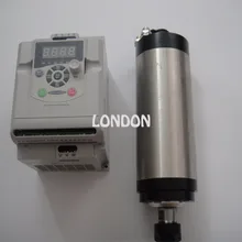 2.2KW VFD инвертор+ ER20 2.2KW водяное охлаждение CNC фрезерный шпиндель 24000 об/мин, 2,2 кВт шпиндель
