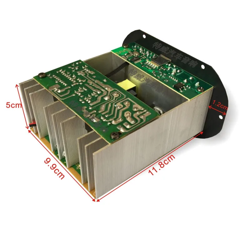 12V High-power 300W Bluetooth Amplifier Board Remote Control High Input Dual Use Mono Car Subwoofer Amplifiers Accessories