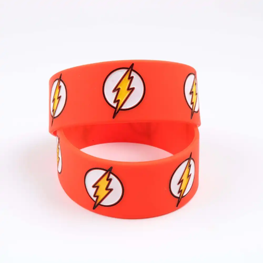 Detail Feedback Questions About The Flash Men Silicone Bracelet Dc The Flash Men Silicone Bracelet Dc Comic Character Wristband Superhero Red Bracelets Ager Women