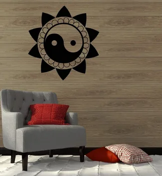

Wall Decal Mantra Yoga Mandala Zen Buddhism Vinyl Stickers