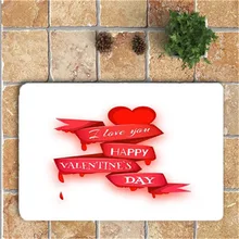 Романтический коврик на День святого Валентина для гостиной, столовой, спальни, дома, декоративные