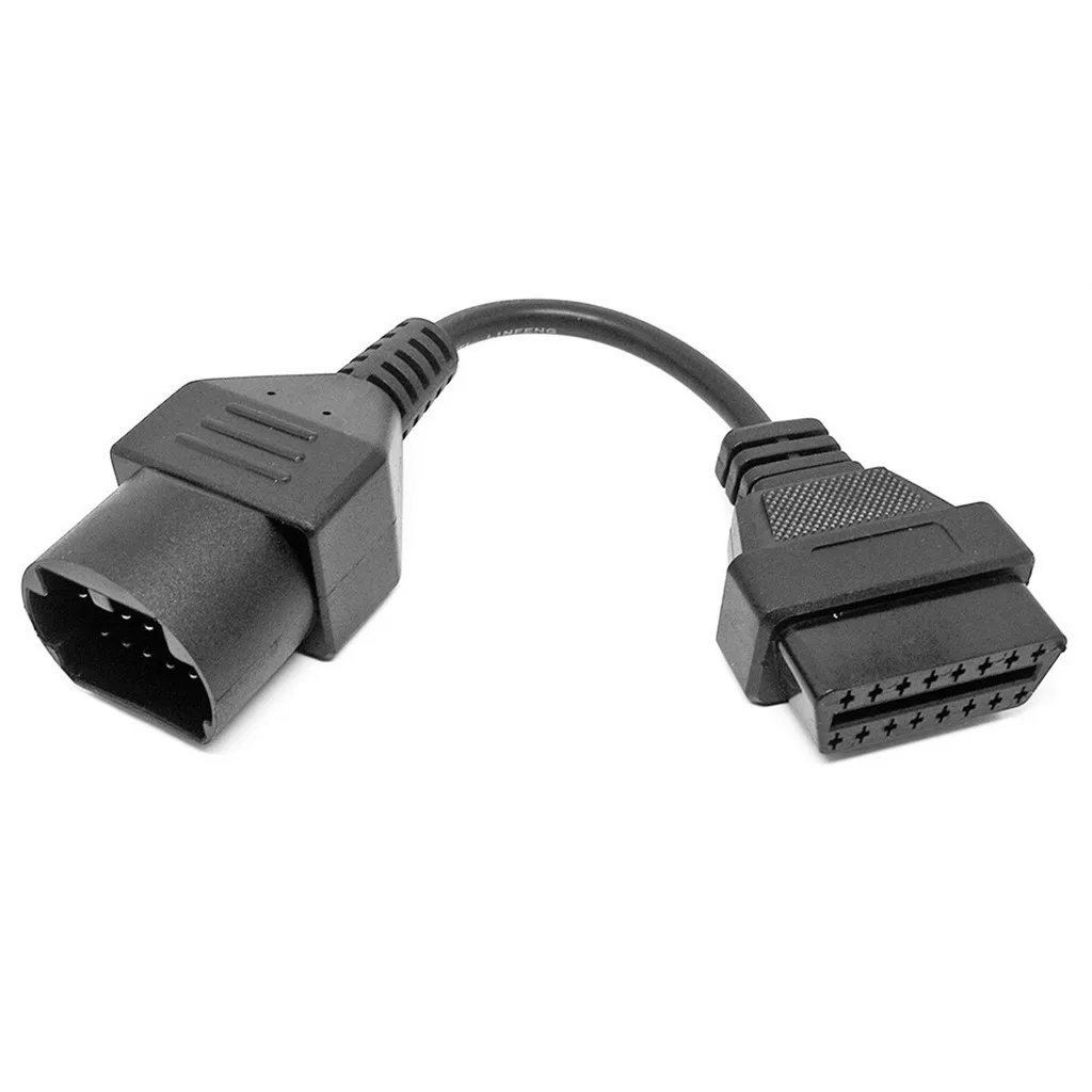 Для Mazda 17 Pin to 16 Female OBD2 автомобильный диагностический Соединительный адаптер