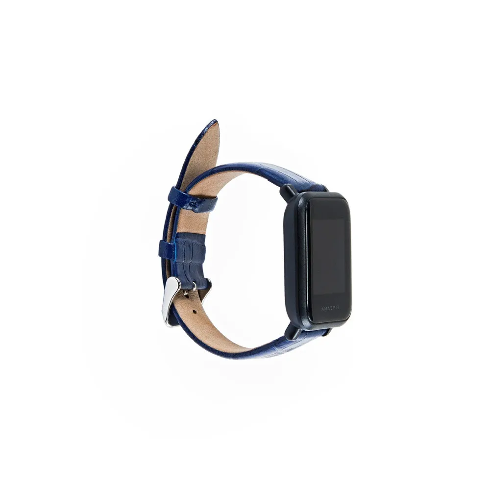 22 мм новый высококачественный модный кожаный ремешок для часов Huami Amazfit Bip Youth Watch