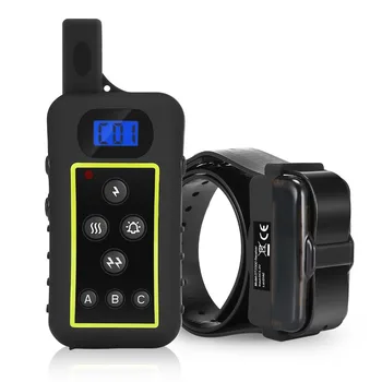 

Dog Electric shock Collar 100% Waterproof Rechargeable Dog Training Collars with Remote 2000meters for hunting
