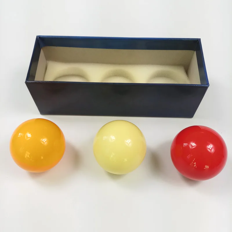 

2018 New SPORTS French carom ball- Spotted -61.5mm resin ball 3pcs/pack high quality billiard carom 3cushion balls