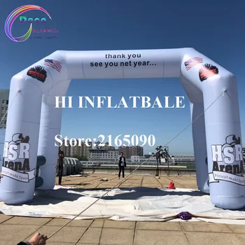

printing customized inflatable advertising entrance arch