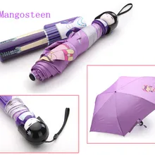 120 шт./лот зонтик кукла «Японская девочка» Зонт с героями мультфильмов 3-зонтик