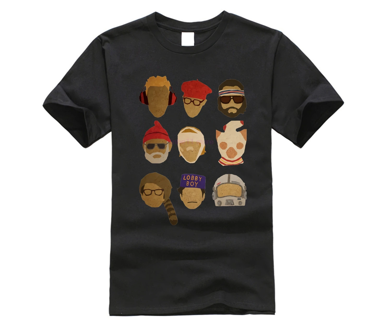 

Isle Of Dogs T Shirt Wes Anderson S Hats T-Shirt Graphic Streetwear Tee Shirt Short-Sleeve 100 Percent Cotton Funny Mens Tshirt