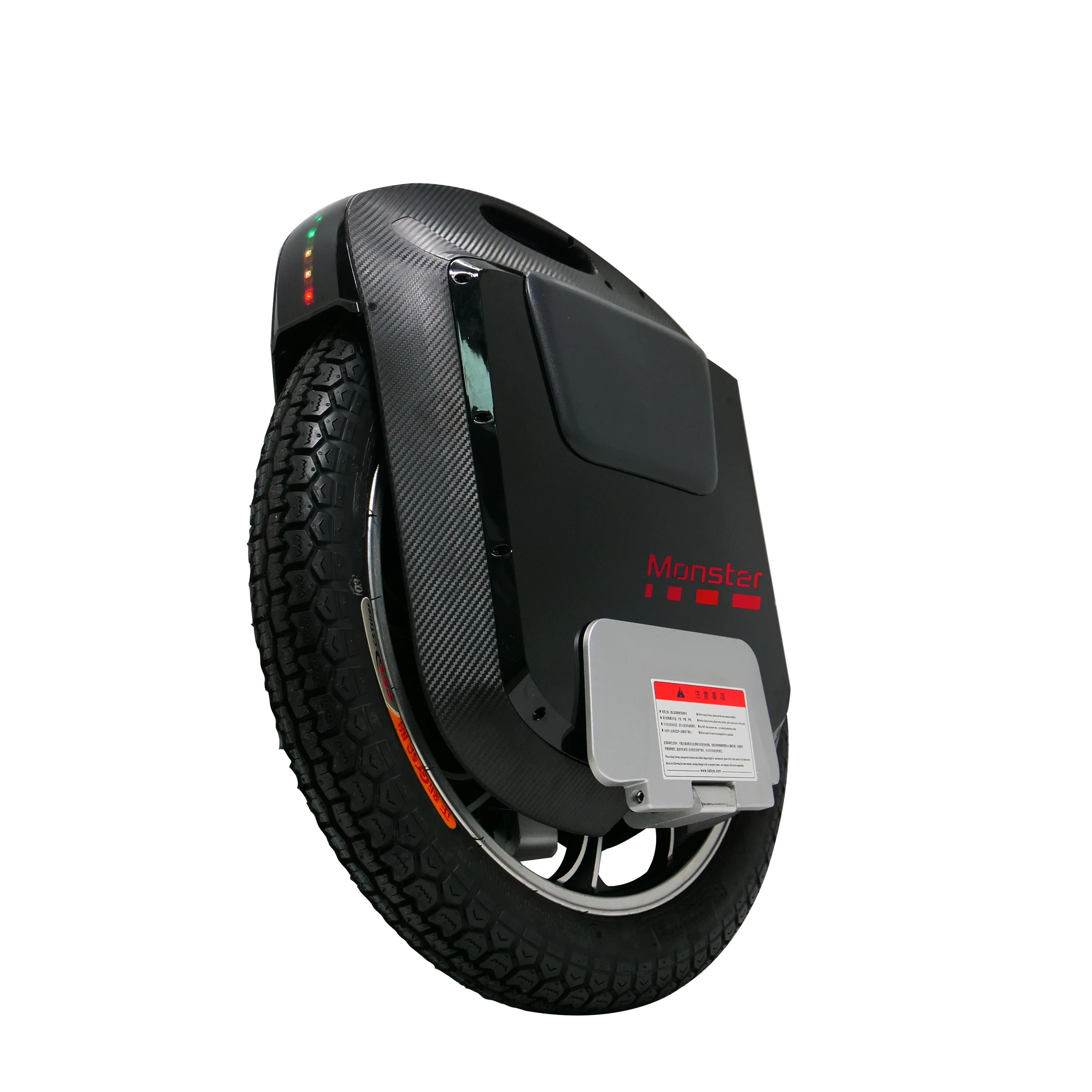 Discount 2019 Newet Gotway Monster V3 Electric unicycle 100V 1845WH/2460WH,2500W motor,carbon black Bluetooth Speaker 22inch monowheel 3