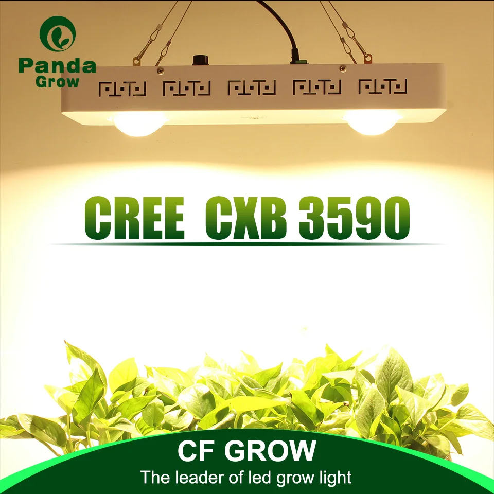 CREE CXB3590 200W COB светодиодный свет для выращивания всего спектра с регулируемой яркостью 26500LM = HPS 400W лампа для выращивания растений в помещении