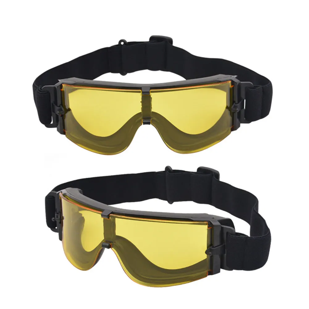

X800 Goggles Airsoft Paintball Gear Tactical Safety Googles Outdoor Hunting Military Shooting Protection Glasses 3 Lens