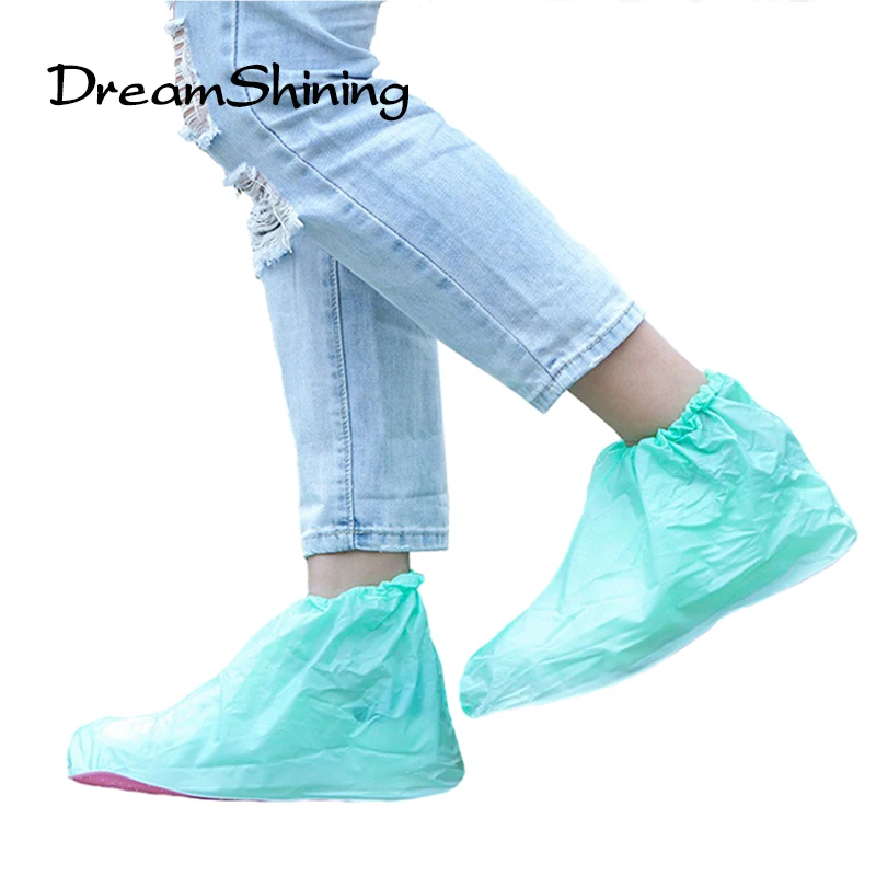 DreamShining Reusable Waterproof Overshoes Shoe Covers Shoe Protector