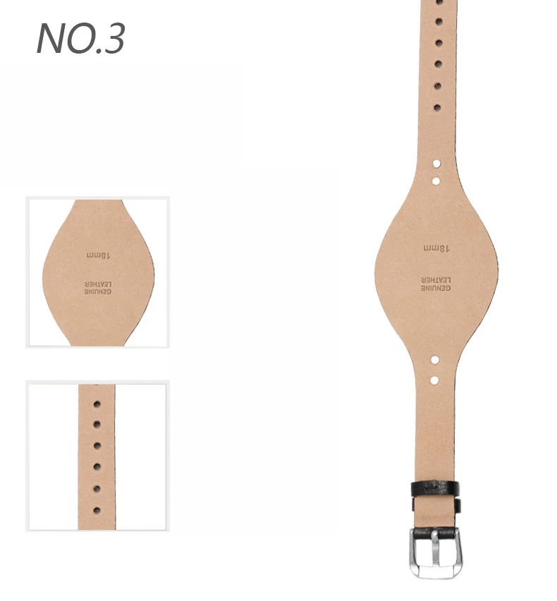 Новинка, модель высокого качества ремешок для часов 18 мм для FOSSIL ES4045 ES4114 ремень из натуральной кожи женские часы браслет