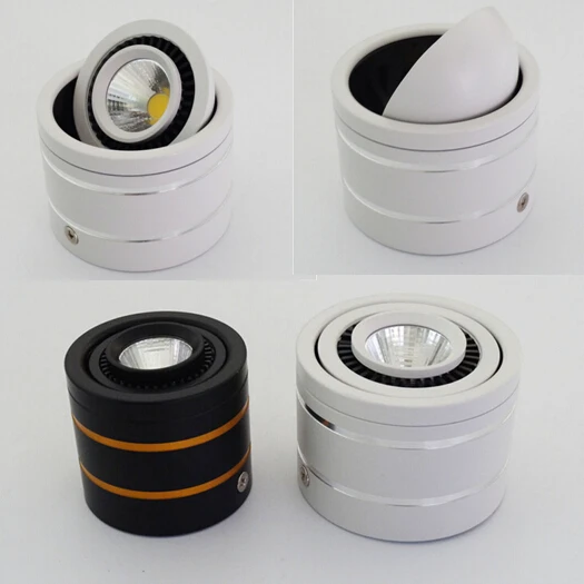 

Free shipping 10pcs/lot 10w/15w COB Surface mounted down lights,advantage products,high quality downlight ,AC85-265V,CE