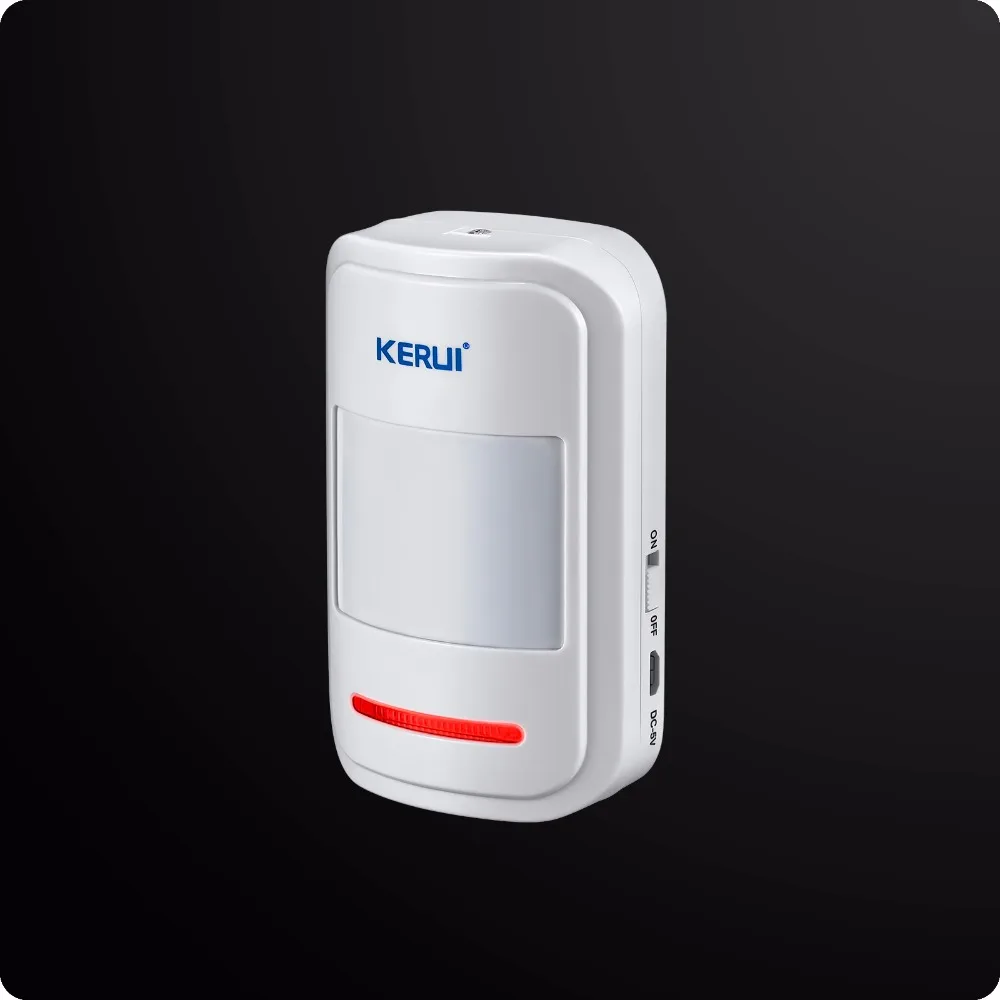 KERUI английская/Русская/французская/испанская Голосовая GSM PSTN двойная сетевая