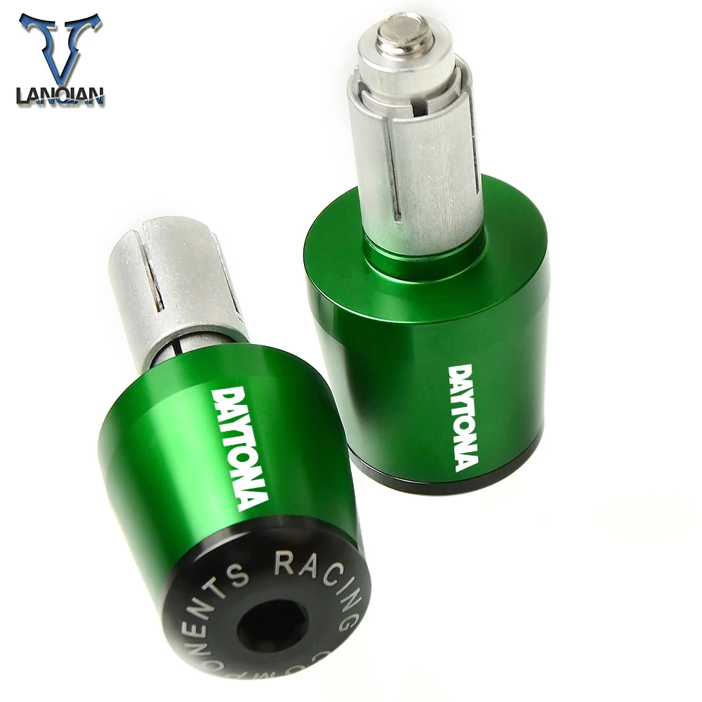 Motorcycle Accessories CNC Aluminum Handlebar Grips Gear Balanced Plug Slider For TRIUMRH DAYTONA 600 650 675 R 675R 955i 955 i