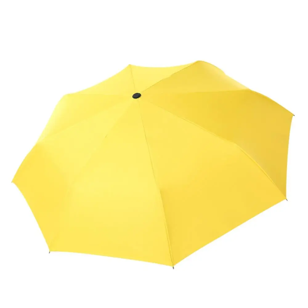 Легкий для путешествий из трех складной ветрозащитный зонт автоматический зонтики солнце и дождь УФ Защитный зонтик зонты - Цвет: Y