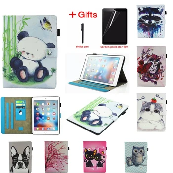 

Case for iPad Pro 10.5 inches, cartoon PU Leather Ultra Slim Light Weight Smart Cover for iPad pro 10.5 Case