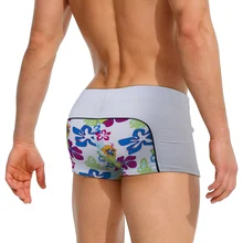 AUSTINBEM купальник Мужской купальный костюм Zwembroek Heren Летний Пляжный купальный костюм Короткие Цветочные мужские плавки купальный костюм Sungas 1A