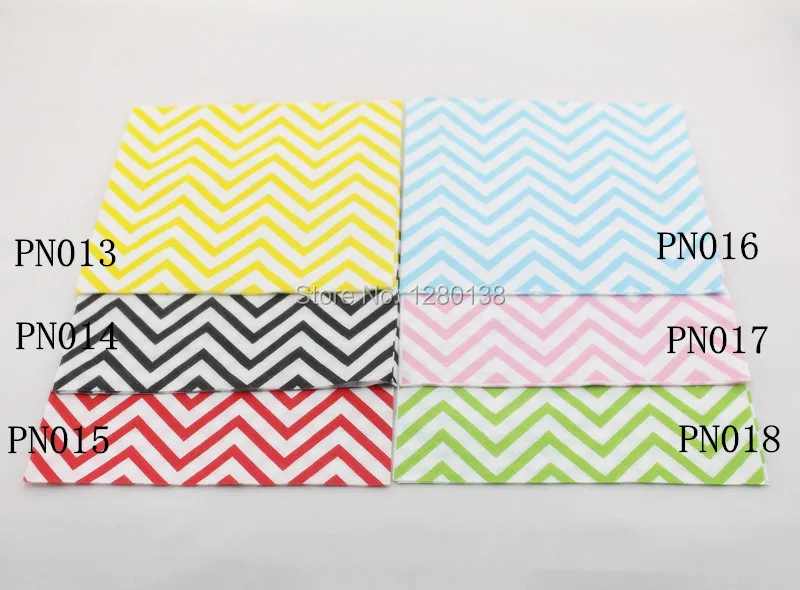 chevron paper napkin color chat