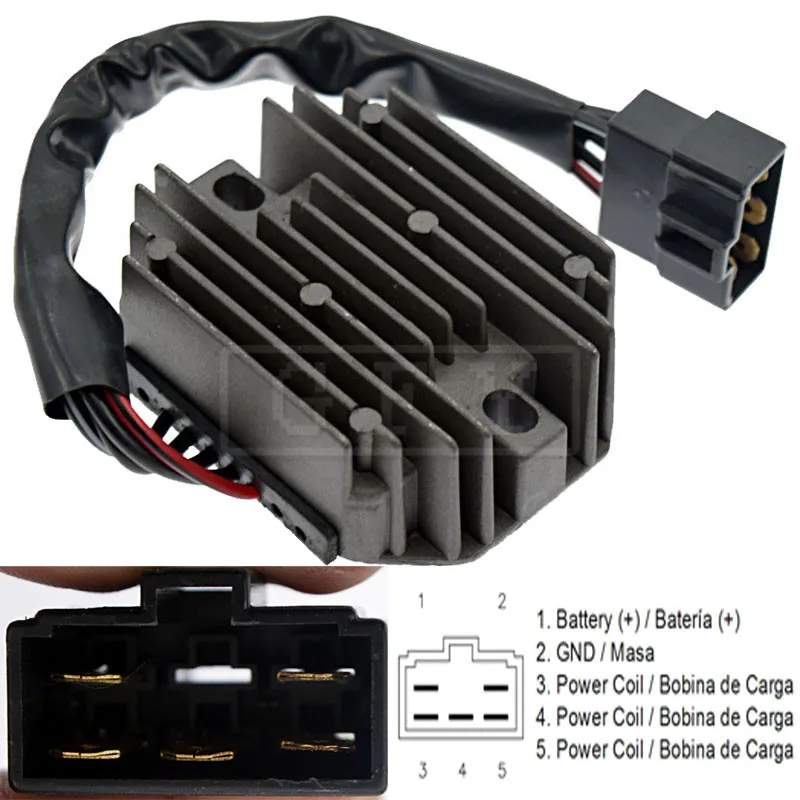 

For Suzuki AN400 AN250 Burgman Skywave 250 400 GS500 GSF250 GSF400 GS850 GSXR400 GK76 79A 7BA Bandit Voltage Regulator Rectifier