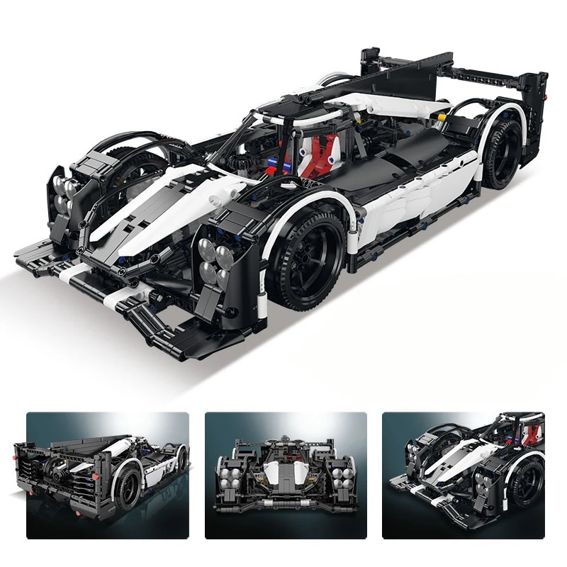 

Lepin Technic Super Car 23018 2207pcs Set Building Blocks Bricks 919 Hybrid MOC 5530 Toys for children legoing Technical decool