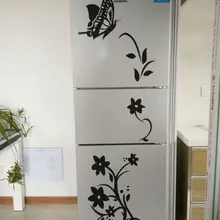 Виноградная лоза цветок наклейки на стену холодильник украшения 8308. Diy наклейки для дома виниловые художественные настенные плакаты adesivos de paredes 4,5