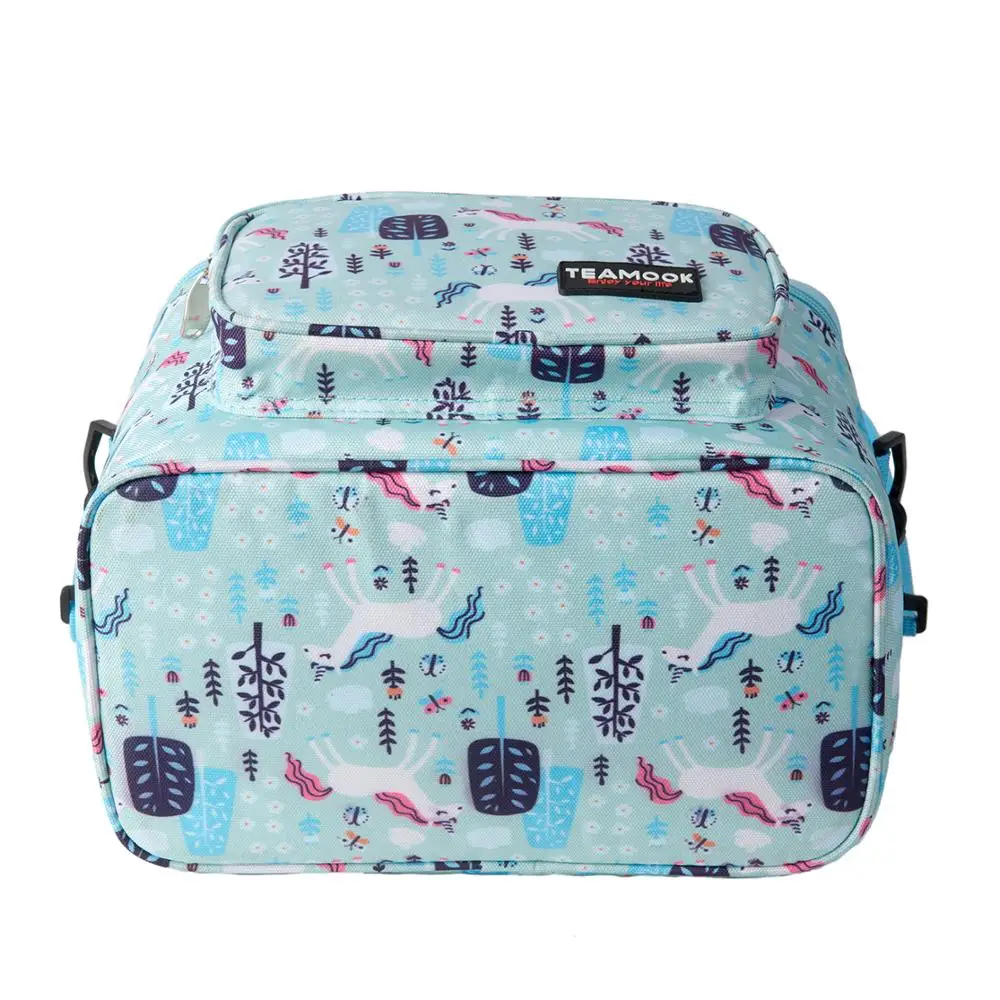 TEAMOOK портативные Термосумки для обеда женщин и детей мужские водонепроницаемые