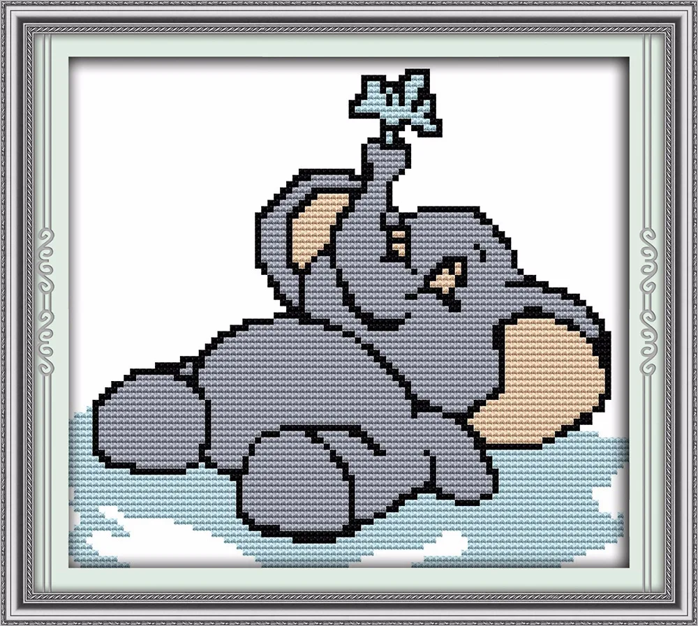 Набор для вышивки крестиком Joy Sunday из мультфильма Рай DMC|joy sunday|cross stitch kitscross set